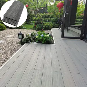 Haut freundliche Outdoor-Holz Kunststoff Composite Deck Boards Holz Textur Bodenbelag Günstige künstliche Hartholz Holz Wpc Decking