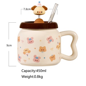 Taza <span class=keywords><strong>de</strong></span> Agua <span class=keywords><strong>de</strong></span> Cerámica con Diseño <span class=keywords><strong>de</strong></span> Perro <span class=keywords><strong>de</strong></span> Dibujos Animados, Idea <span class=keywords><strong>de</strong></span> Regalo <span class=keywords><strong>de</strong></span> <span class=keywords><strong>Cumpleaños</strong></span> Perfecta <span class=keywords><strong>para</strong></span> el Mejor Amigo, Taza <span class=keywords><strong>de</strong></span> Recuerdo <span class=keywords><strong>para</strong></span> el Desayuno en Casa <span class=keywords><strong>de</strong></span> una Niña - Product Image 6