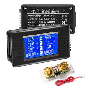 PZEM-015 chín chức năng Xe pin Tester DC 120V Vôn kế Ampe kế 100a-500a công suất 0.5M USB Cáp kháng pin di động - Product Image 5