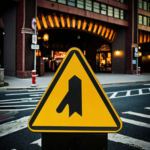 شخصية قابلة للطي إشارات المرور العاكسة علامة الشارع التخصيص لتعزيز السلامة على الطرق مع تصميم مثلث فريد - Product Image 4