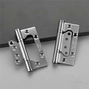 उच्च गुणवत्ता 201 स्टेनलेस स्टील फ्लैग हिंग 2 बॉल असर दरवाजा हिंज तितली फर्नीचर के लिए - Product Image 3