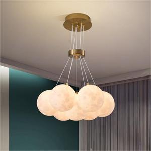 <span class=keywords><strong>Lampadario</strong></span> a Sospensione Unico e Bellissimo a Forma di Luna per Cameretta dei Bambini, Lampada a Sfera per <span class=keywords><strong>Camera</strong></span> <span class=keywords><strong>da</strong></span> <span class=keywords><strong>Letto</strong></span> e Soggiorno - Product Image 6