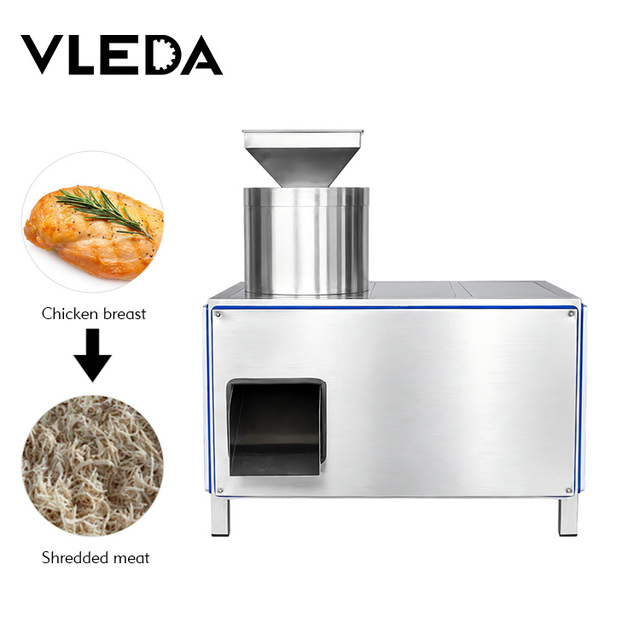 Industrial Cooked Chicken Breast Shredder Automatic Beef Floss Making Machine Commercial Meat Shredding Machine