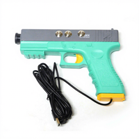 PC USB Mini Lightgun dengan Getaran Motor Tanpa Rekoil untuk Mesin Tembak Game Arcade Garansi 1 Tahun Penerima Koin/Uang Kertas