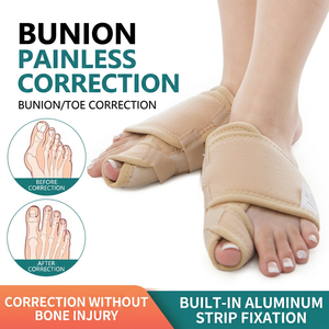 Corrector <span class=keywords><strong>de</strong></span> <span class=keywords><strong>Hallux</strong></span> Valgus, Férula para Juanetes con Correa Ajustable, <span class=keywords><strong>Separador</strong></span> Ortopédico <span class=keywords><strong>de</strong></span> Dedos para Alivio del Dolor y Alineación, Uso Diario - Product Image 1