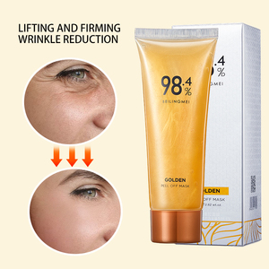 Y 98.4% Vàng Peel-Off mặt nạ, tẩy tế bào chết làm sạch sâu lỗ chân lông loại bỏ mụn đầu đen da streaming mặt rách Mặt nạ chăm sóc da - Product Image 5
