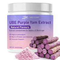 Poudre d'Ube Superfood de marque privée OEM, Poudre d'Igname Violette Ube en Boîte et en Pot