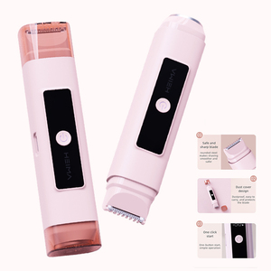 Afeitadora Eléctrica 2 en 1 de Doble Cabezal a <span class=keywords><strong>Precio</strong></span> de Fábrica, Herramienta de Depilación Indolora <span class=keywords><strong>para</strong></span> Uso Doméstico, en Exteriores, Hoteles y Autocaravanas, con Manual en Francés - Product Image 4