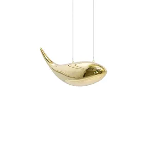 New Design Hanging Ornament Abstract Fish Home Party Hotel Shopping Mall Ceiling Decoration