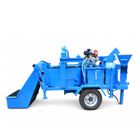 Machine à briques d'argile compacte RPT2-20M : Facilité de déplacement entre chantiers, formage stable