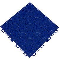 Revêtement de sol modulaire en PP résistant à l'humidité pour terrains de tennis de table extérieurs tropicaux ouverts