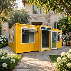 <span class=keywords><strong>Casa</strong></span> Contenedor Expandible Moderna y Móvil de 40 y 20 pies, Villa Prefabricada Portátil de 2, 3, 4 y 5 Dormitorios - Product Image 1