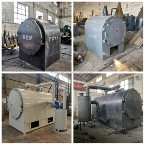 Carbonized lò không khói than làm gỗ than bánh carbonization Lò than biochar Bếp Máy - Product Image 5