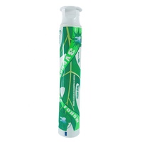 Ensemble de Tubes d'emballage de pâte pour dents vertes, couvercle rabattable, grande contenance 50ml