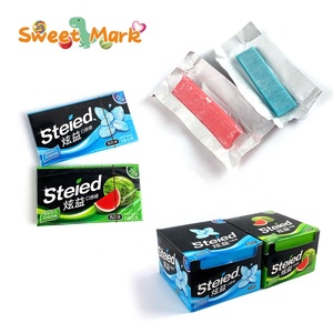 Menta Halal Sabores Afrutados Chicles Dulces Golpes Grandes Burbujas - Product Image 1