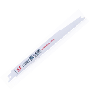 <span class=keywords><strong>Lame</strong></span> de <span class=keywords><strong>scie</strong></span> alternative bimétallique pour la coupe du bois, 9 pouces/228 mm, 6/12 TPI - Product Image 1