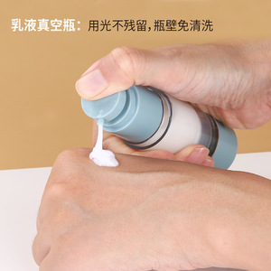 Botella de Spray al Vacío, Dispensador de Loción Tipo Presión, Mini, Portátil, de Plástico, Paquete de 3, para Cuidado Diario - Product Image 3