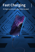 Kabel Pengisian Daya Multifungsi 4-in-1 PD 60W Pengisian Cepat Dual Type-C Berlapis Nilon Grosir Pabrik Bersertifikasi CE RoHS Reach