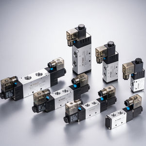 SMC חשמלי אוויר בקרת שסתום 5 דרך 2 עמדה כפול סליל סולנואיד שסתום פנאומטי שליטה כיוונית סולנואיד שסתום - Product Image 3