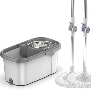 Vente en gros : Serpillère rotative 360° la plus vendue avec seau de nettoyage pour séparation eau sale - Product Image 1