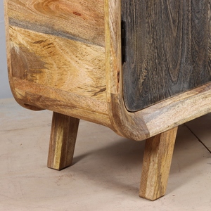 Modern Wooden Bedside <b>Table</b> with Dual <b>Drawer</b> Storage Bedroom <b>Side</b> Cabinet Furniture for Home Hotel Apartment and Villa Use - Product Image 6