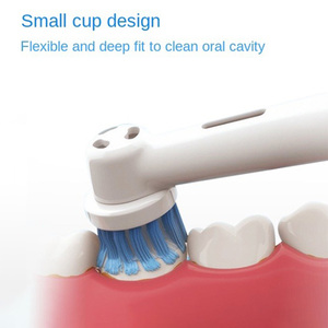Precio más vendido Cuidado de la salud bucal 4 piezas Cabezales de <span class=keywords><strong>cepillo</strong></span> de dientes eléctrico reemplazables para <span class=keywords><strong>cepillo</strong></span> eléctrico <span class=keywords><strong>Oral</strong></span> <span class=keywords><strong>B</strong></span> - Product Image 5