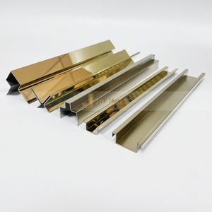 Bronze Brushed Metal Stainless Steel Edging Tile Trim Decoration for Apartment <b>Corners</b>-Durable Waterproof Easy Installation 5+ - Product Image 5