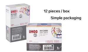 UhooハードプラスチックIDカードホルダービジネス学生展示会IDカード名バッジホルダーストラップIDカードホルダー付き - Product Image 6