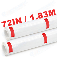 Película Protectora para Automóviles TOP TPU PPF de 7.5 Mil, Autoregenerable, Transparente, Hidrofóbica, de Poliuretano, Rollo de 1.83x15M