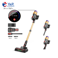 Aspirateur sans fil léger pour un nettoyage en profondeur à la maison, 35000pa, autoportant, portable