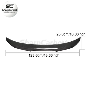 Aileron de coffre arrière en fibre de carbone pour <span class=keywords><strong>BMW</strong></span> Série 2 F22 F87 M2 Coupé 2014 - <span class=keywords><strong>2019</strong></span> - Product Image 3