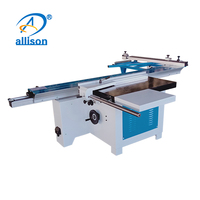 Scie à table horizontale à grande vitesse Allison de Chine avec moteur, scie à panneaux de qualité supérieure