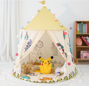 Tienda de campaña <span class=keywords><strong>infantil</strong></span> para interior, para niña y niño, castillo de exterior, <span class=keywords><strong>casita</strong></span>, casa de juegos, castillo de juguete para interior, <span class=keywords><strong>parque</strong></span> <span class=keywords><strong>infantil</strong></span> - Product Image 6