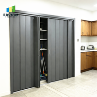 Porte pliante sur mesure en aluminium, cloison accordéon rétractable pour bureau et espace commercial