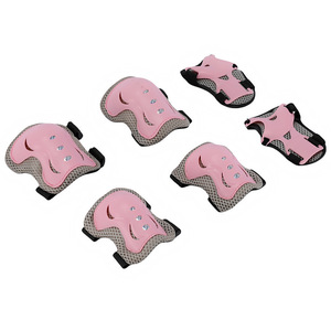 Protectores Juego de equipo de protección <span class=keywords><strong>Patines</strong></span> Ciclismo Bicicleta Patineta <span class=keywords><strong>Patines</strong></span> Scooter Montar Deportes Niños Jóvenes Rodilleras Coderas - Product Image 6
