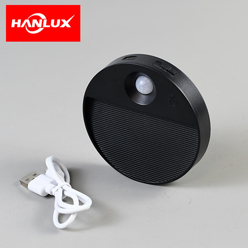 Plastic Round Square LED Spotlight Downlight TYPE-C Rechargeable Surface Mounted LED Night Light Lamp for Home Hotel Lighting