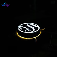 Enseigne en acrylique rétroéclairée par LED 3D personnalisée, cadre en acier inoxydable, étanche IP65, transformateur AC, télécommande, compatible Homekit, bar