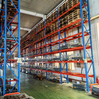 Topeasy Industry Maßgefertigtes Industrielles Stahl-Pulverbeschichtetes Schwerlast-Regalsystem mit Verstellbaren Selektiven Lagerregalen