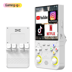 เครื่องเล่นเกมพกพา X R36 Ultra Handheld YT หน้าจอ HD 4 นิ้ว ชิป RK3326 รองรับ WiFi เครื่องเล่นเกมเรโทรแบบพกพา จอยสติ๊กคู่ RGB แบตเตอรี่ 3000mAh - Product Image 2