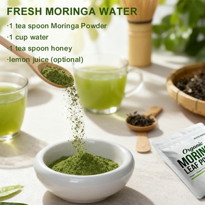 100% Nguyên Chất nguyên chất siêu thực phẩm làm việc ra bổ sung hữu cơ <span class=keywords><strong>Moringa</strong></span> lá bột - Product Image 4