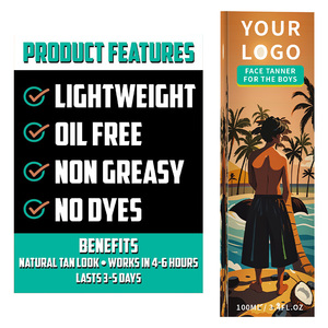 Loción de pistola de bronceado de sandía orgánica personalizada para hombres OEM/ODM, solución de bronceado sin sol de etiqueta privada para rostro <span class=keywords><strong>y</strong></span> cuerpo - Product Image 3