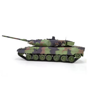Tanque de Batalla Principal Alemán Leopard 2A6 Heng Long 3889, Escala 1:16, 4x4, Metálico, 2.4Ghz, Juguete de Disparo - Product Image 1