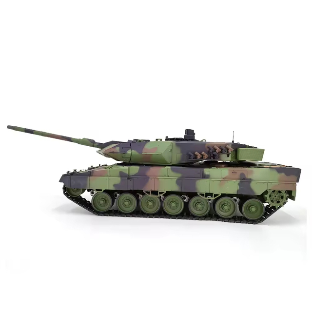 Heng Long 3889 1:16 German Leopard 2A6 Main Battle Tank 4x4 Metal 2.4Ghz Shooting Toy