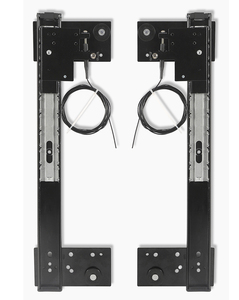 Chất lượng cao hai chiều đẩy & kéo tủ quần áo ẩn gấp quay vòng cửa theo dõi bên gắn vô hình chèn trượt phần cứng cho nhà bếp - Product Image 1