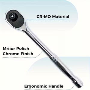 Soket ekstensi fungsi ganda dengan kunci pas, versi ditingkatkan, cepat dilepas, dua arah, cermin gigi 72 - Product Image 5