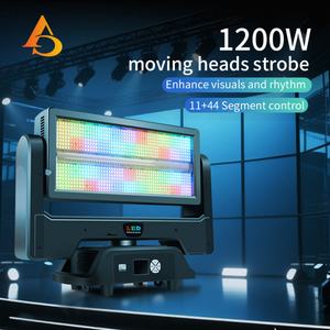 Luces Estroboscópicas Móviles RGBW de 1200w con Modo de Control Dmx512 para Interiores - Product Image 6
