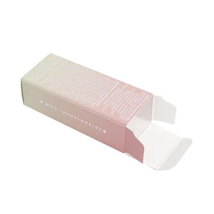 กล่องบรรจุภัณฑ์ผลิตภัณฑ์ดูแลผิวแบบกำหนดเอง พิมพ์ลายพับได้ กล่องกระดาษบรรจุภัณฑ์เครื่องสำอางและความงาม - Product Image 3