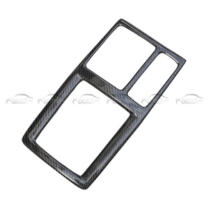 Carbon Fiber Gear Shift Frame Panel Sticker Cover Frame Center <b>Console</b> Stickers for Mitsubishi Lancer EVO X 10 2008-2016 - Product Image 3