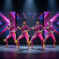 Uniformes de danse majorette avec franges, bottes de majorette, costume de majorette personnalisé pour spectacle sur scène, vêtements de performance