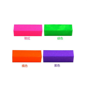 Bloc de polissage <span class=keywords><strong>magique</strong></span> fluorescent blanc à 4 faces, grain 150, <span class=keywords><strong>pour</strong></span> <span class=keywords><strong>ongles</strong></span>, surface sablée, éponge – Meilleures ventes - Product Image 1